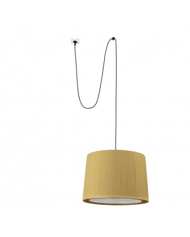 FARO SAMBA Colgante Amarillo con clavija