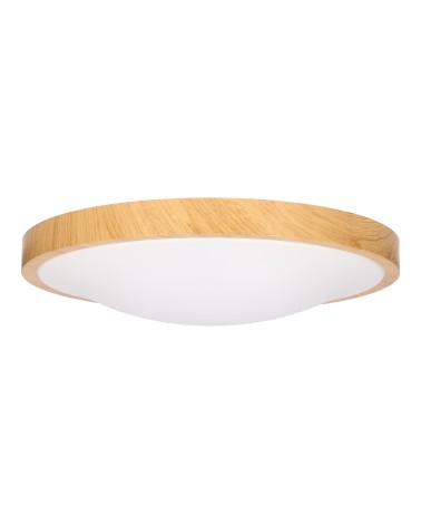 FORLIGHT TEMPO Lámpara plafón madera IP44