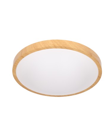 FORLIGHT TEMPO Lámpara plafón madera IP44