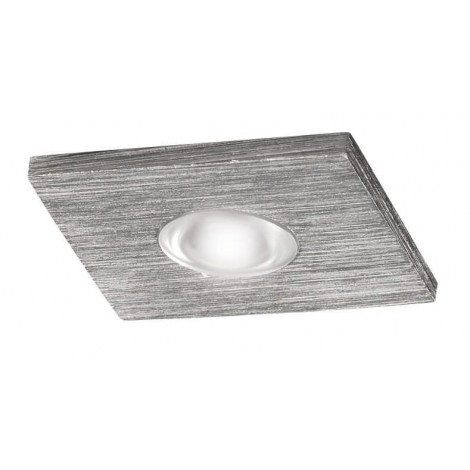 INCOLAMP EMPOTRABLE LED CUADRADO ALUMINIO 3000K