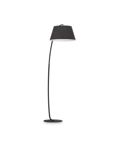 IDEAL LUX PAGODA Lámpara de pie negro