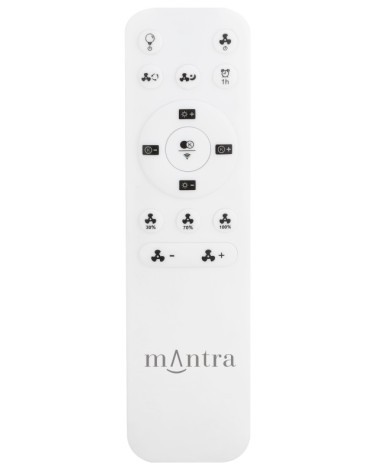 MANTRA TIBET MINI Plafón Ventilador con Luz Blanco