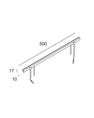 LEDSC4 Vercle Lineal 500mm