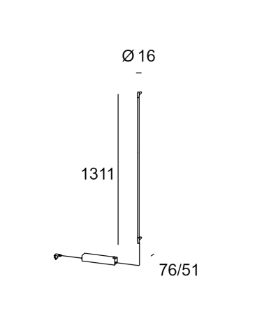 LEDSC4 TUBS MODULAR APLIQUE 943lm