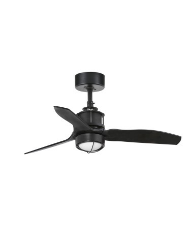 FARO JUST FAN XS DC LED Ventilador de techo negro