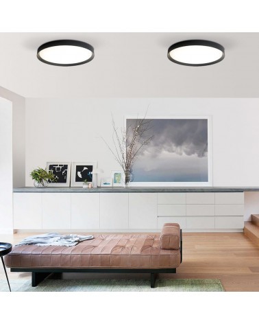 ACB MINSK 400 DALI/PUSH Plafón Negro CCT