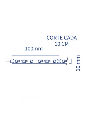 ATMOSS TIRA LED 14,4W/m 24V 4200K IP20 5m