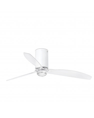 FARO MINI TUBE FAN M LED DC Ventilador blanco mate