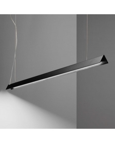 IDEAL LUX V-LINE COLGANTE NEGRO