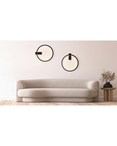 ONOK HOOP WALL APLIQUE NEGRO 2700K