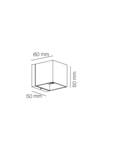 MILAN DAU 50 Aplique blanco mate LED 2x5W