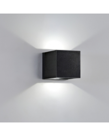 MILAN DAU 50 Aplique negro satinado LED 2x5W