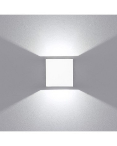 MILAN DAU 80 Aplique blanco mate LED 2x7W