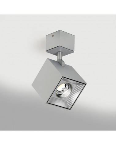 MILAN DAU 80 LED Foco Aluminio Satinado