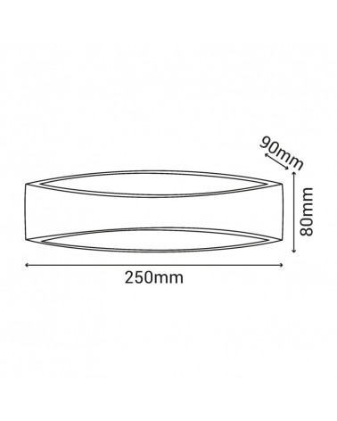 SULION SELMA LED aplique blanco