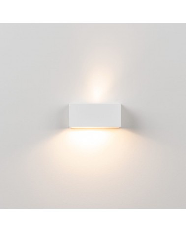 MILAN MINI LED 50 Aplique Blanco Mate