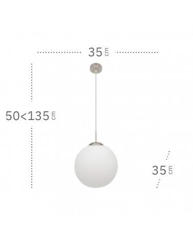 FABRILAMP ASTRO COLGANTE OPAL Ø35