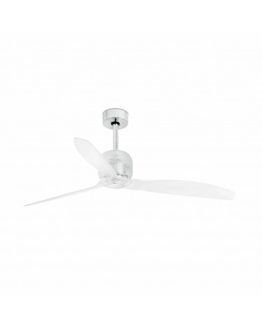 FARO DECO FAN M DC Ventilador de techo cromo