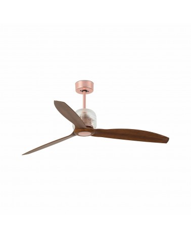 FARO DECO FAN M DC Ventilador de techo cobre