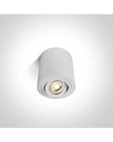 ONE LIGHT Foco Orientable Ø95 Blanco