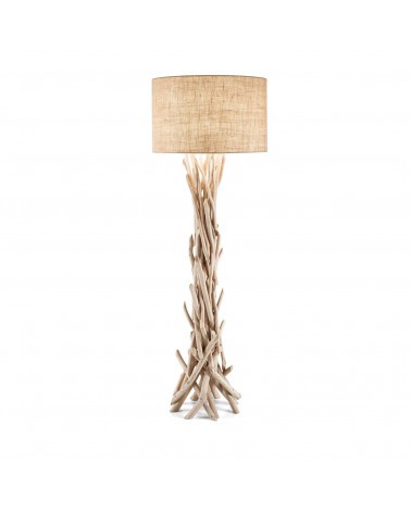 IDEAL LUX DRIFTWOOD Lámpara de pie madera