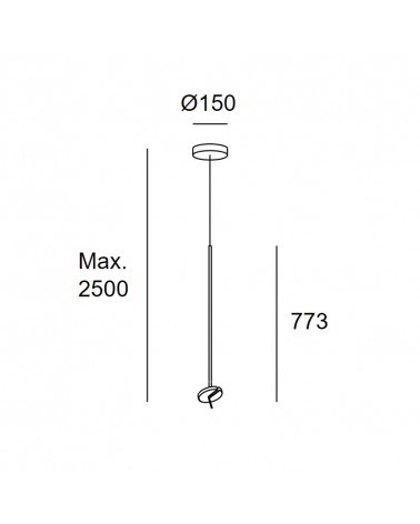 LEDSC4 INVISIBLE Single Fixed 3000K