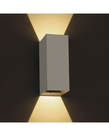 ONE LIGHT Aplique blanco LED 2x3W H166 mm