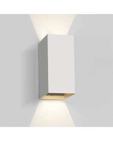 ONE LIGHT Aplique blanco LED 2x3W H166 mm