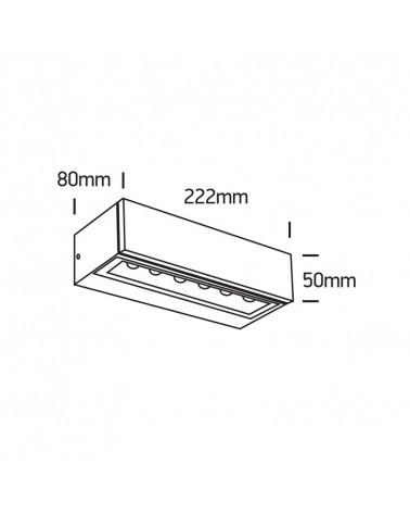 ONE LIGHT Aplique Madera