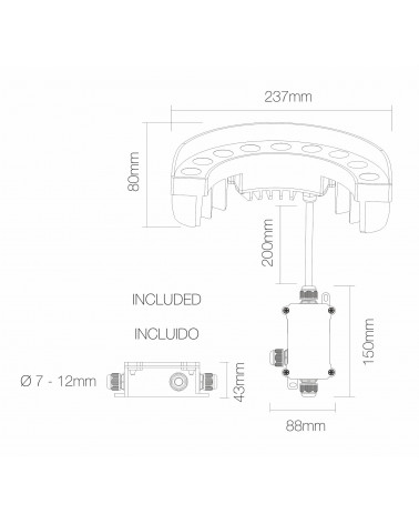 BENEITO FAURE SIGNAL PROYECTOR 9W