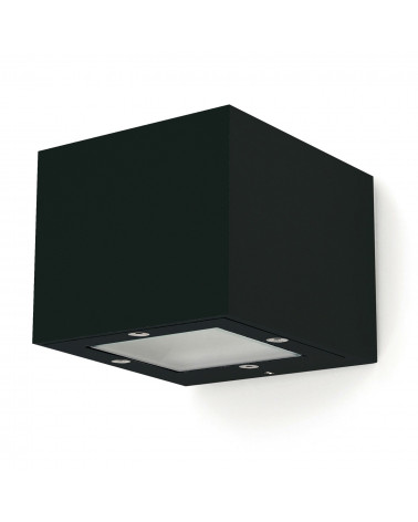 DOPO Isora down square led aplique negro