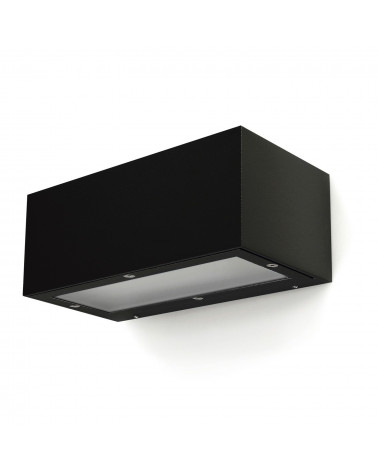 DOPO ISORA LED aplique negro 8,7W