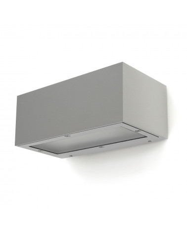 DOPO ISORA LED aplique gris 8,7W