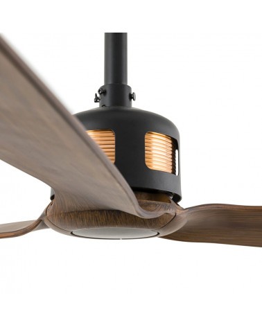 FARO COPPER FAN M DC SMART Ventilador de techo negro mate