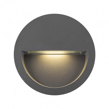 HOFF LIGHT ATHENS 3 REDONDO Empotrable Antracita 4CCT