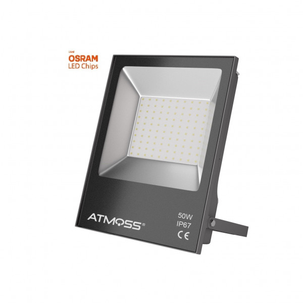 ATMOSS Proyector exterior LED UltraSlim 50W 5000K