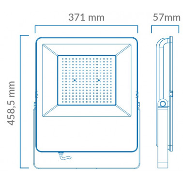 ATMOSS Proyector exterior LED 200W 32000lm 4200K