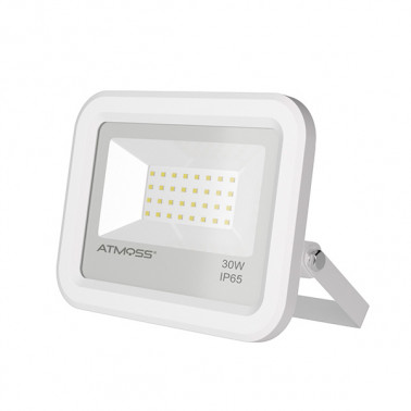 ATMOSS Proyector exterior LED blanco 30W 5000K