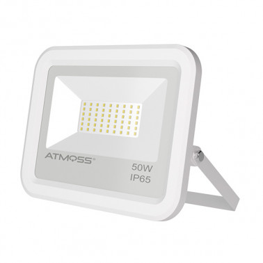 ATMOSS Proyector exterior LED blanco 50W 3200K