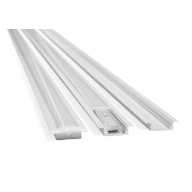 ATMOSS PERFIL BLANCO EMPOTRABLE TIRA LED 2M