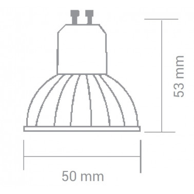 LIGHTED Essential Bombilla GU10 7W 3000K