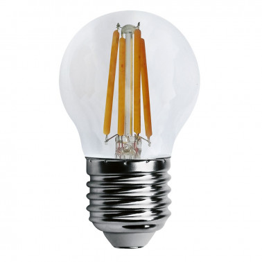 LIGHTED BOMBILLA ESFÉRICA CLARA E27 LED 4W 6000K