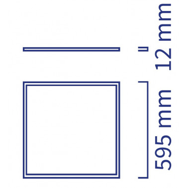 ATMOSS PANEL LED Elyos 40W 4200K 60x60 cm