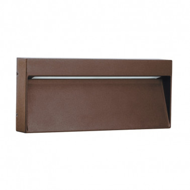 SULION KAMAL LED aplique corten rectangular