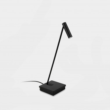 LEDSC4 E-LAMP Sobremesa Negro