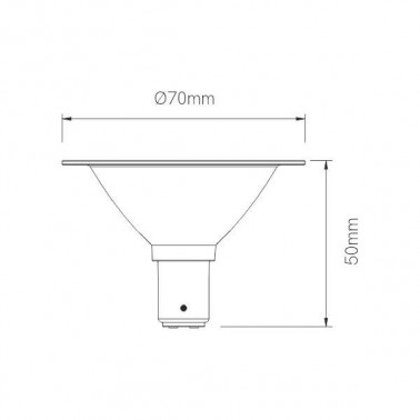 BENEITO FAURE MAX Bombilla LED AR70 12V