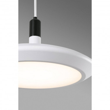 FARO PLANET COLGANTE BLANCO LED 12W 3000K