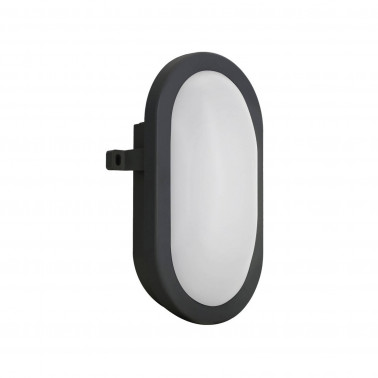 DOPO FAR OVAL LED Aplique Negro