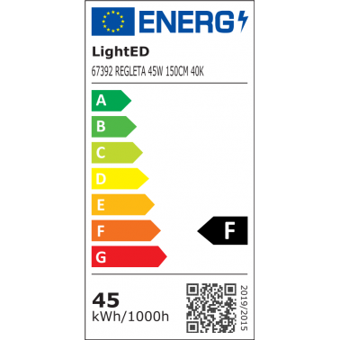 LIGHTED REGLETA LED DE SUPERFICIE 45W 4000K