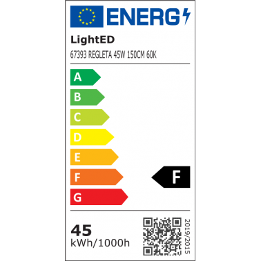 LIGHTED REGLETA LED DE SUPERFICIE 45W 6000K